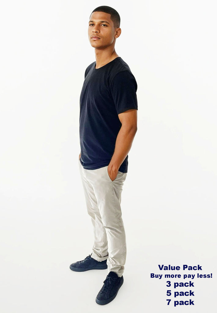 AQO (A QUESTION OF) by LEGENDS Anders Tee Garment Dyed Tee Black