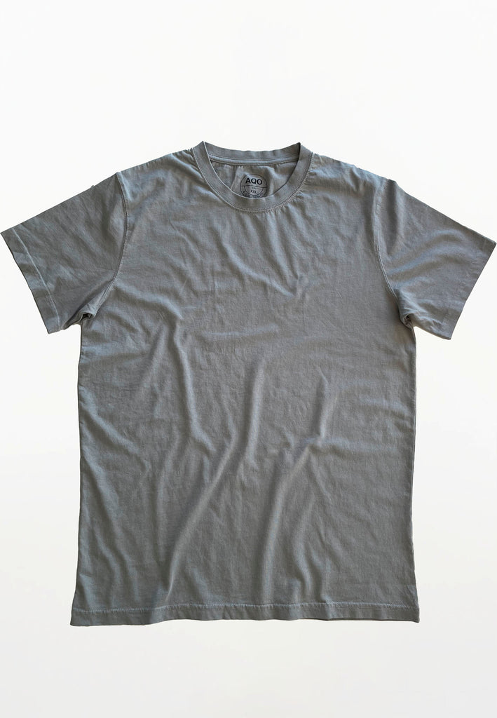 AQO (A QUESTION OF) by LEGENDS Anders Tee Garment Dyed Tee Grey