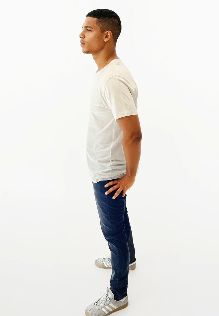 AQO (A QUESTION OF) by LEGENDS Anders Tee Garment Dyed Tee Off White