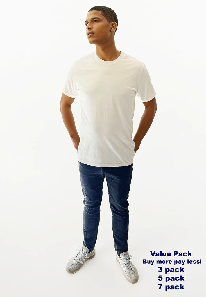 AQO (A QUESTION OF) by LEGENDS Anders Tee Garment Dyed Tee Off White