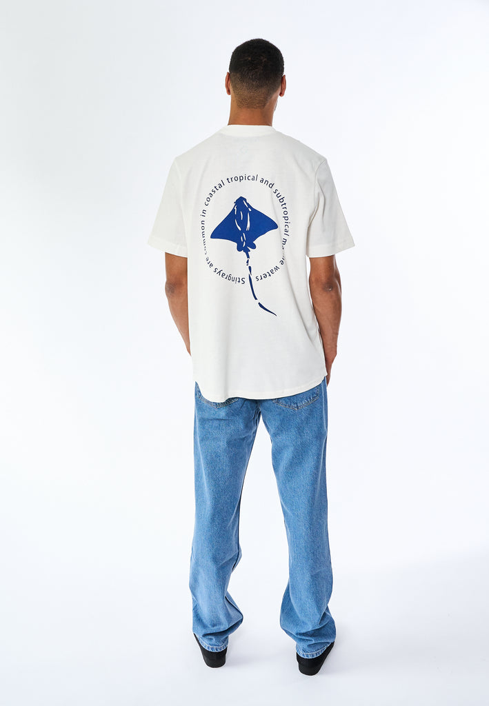 Legends Bruce Stingray back print tee Tee Snow White