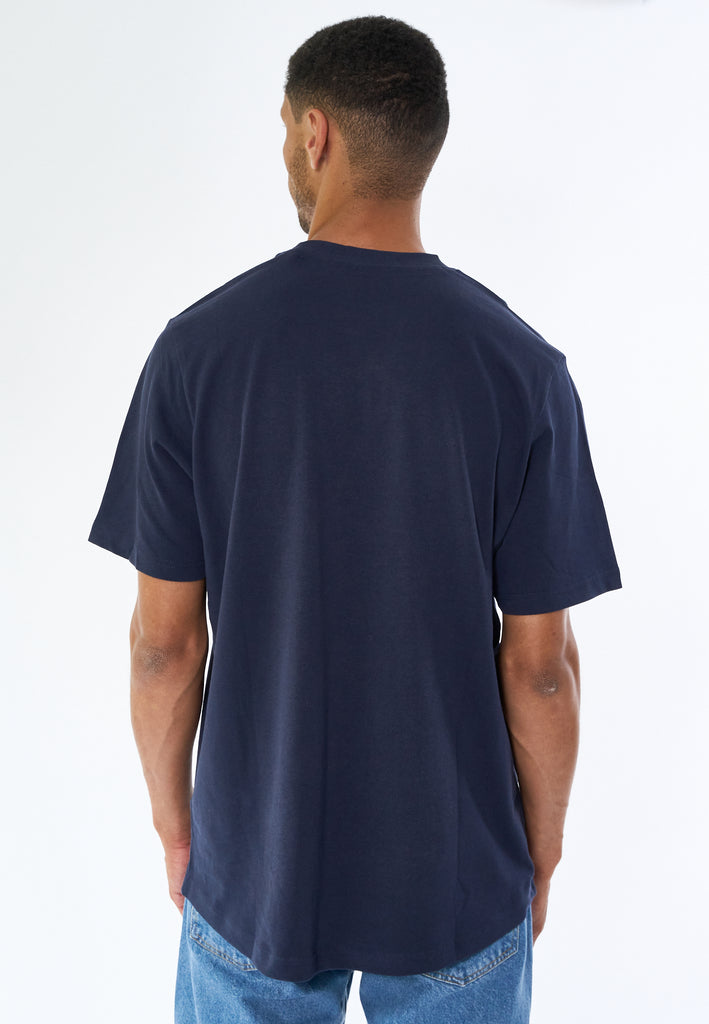 Legends Bruce Text 3 tee Tee Navy Sea