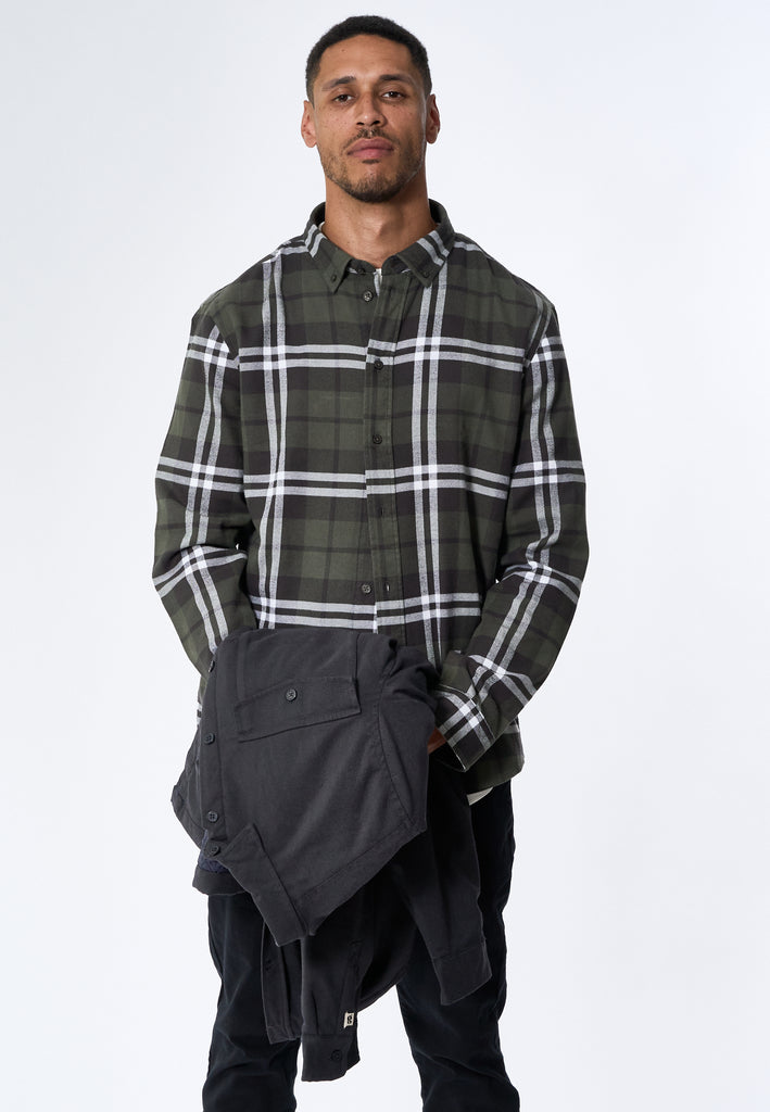 Legends Humphrey Flannel check shirt Shirts L/S Duffel Bag