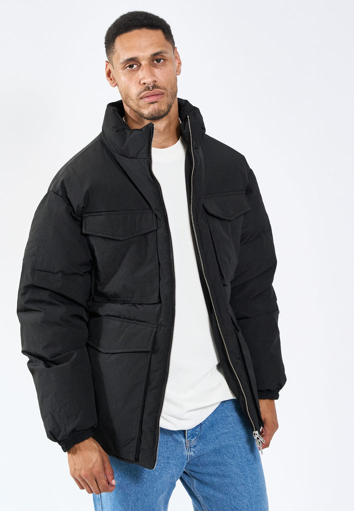 Legends Laudo Puffer Jacket Jacket Black