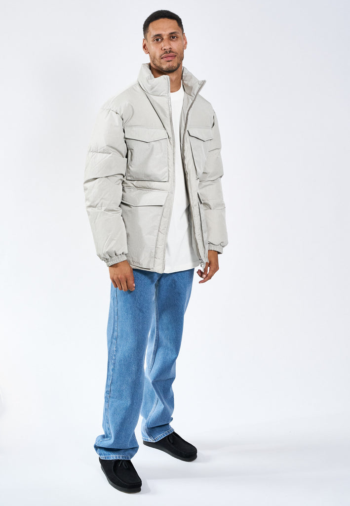 Legends Laudo Puffer Jacket Jacket Grey