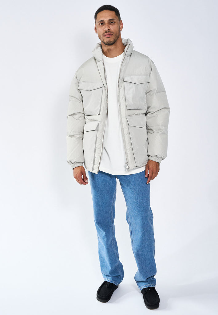 Legends Laudo Puffer Jacket Jacket Grey