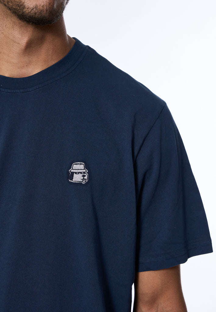 AQO (A QUESTION OF) Logo Tee Tee Sky Captain