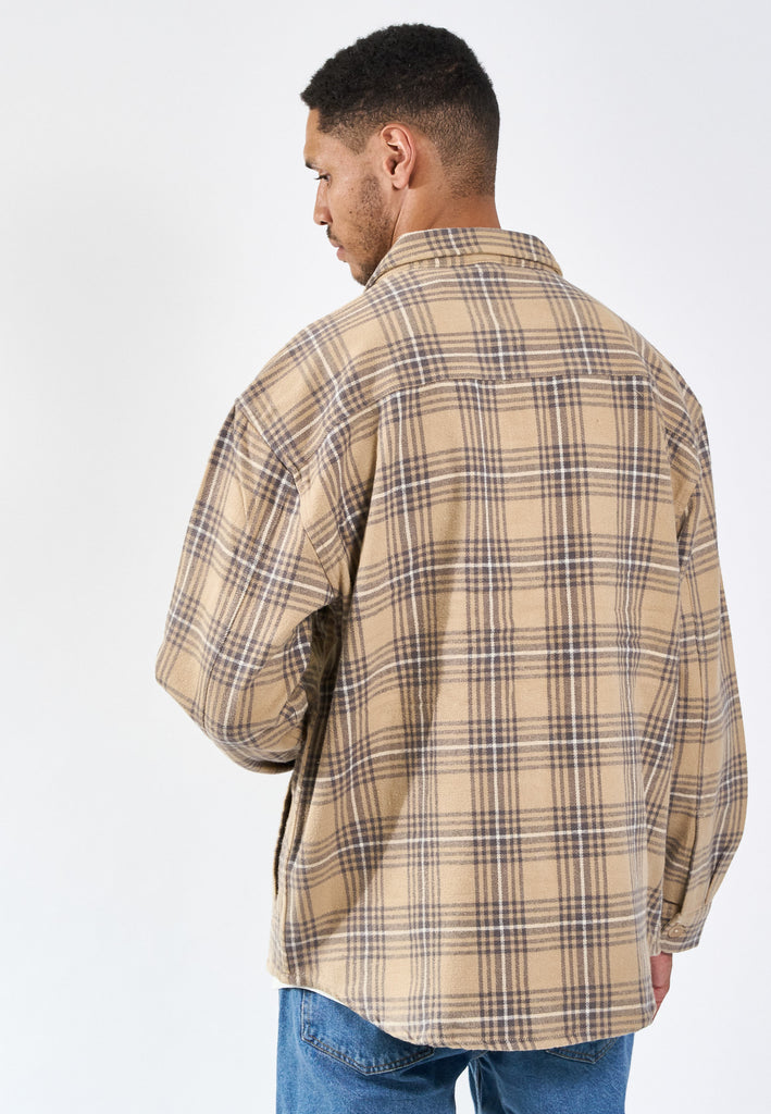 Legends Monterey Check Jacket Shirts L/S Khaki