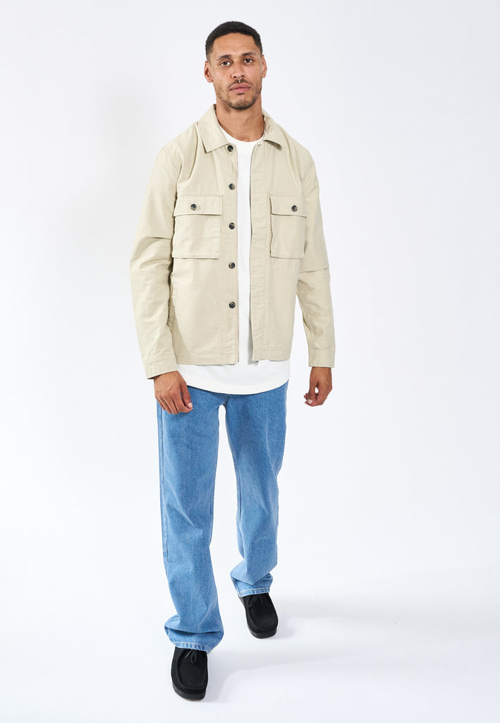 Legends Monterey Overshirt Overshirt Bone White