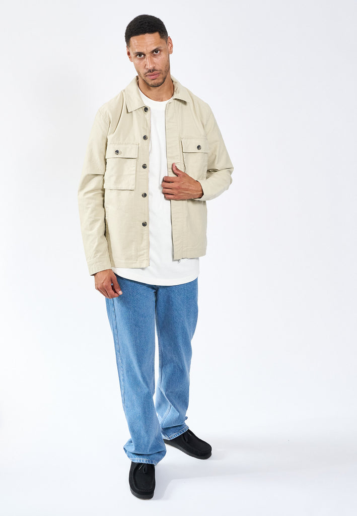 Legends Monterey Overshirt Overshirt Bone White