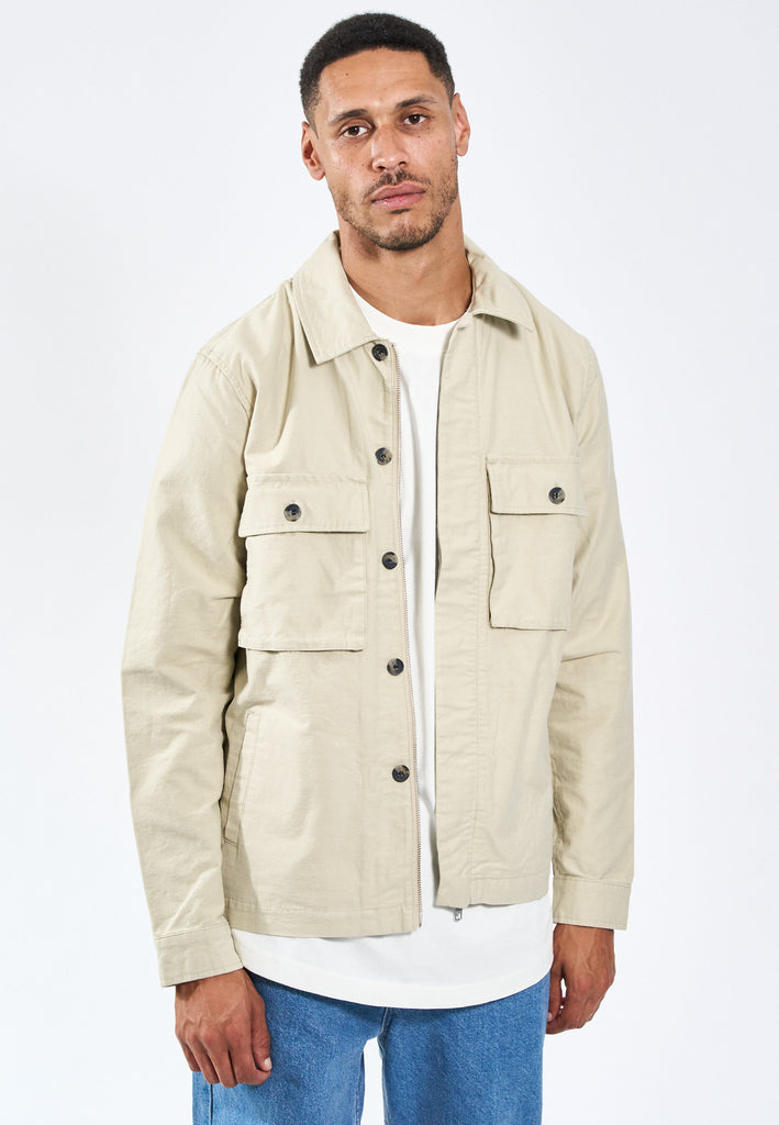 Legends Monterey Overshirt Overshirt Bone White