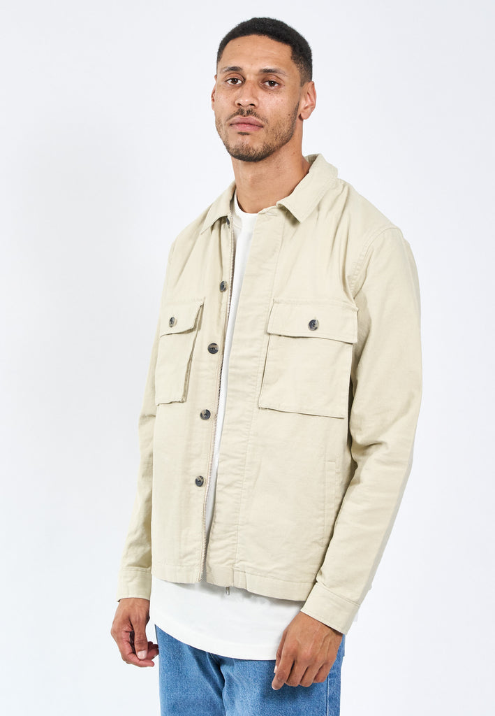 Legends Monterey Overshirt Overshirt Bone White