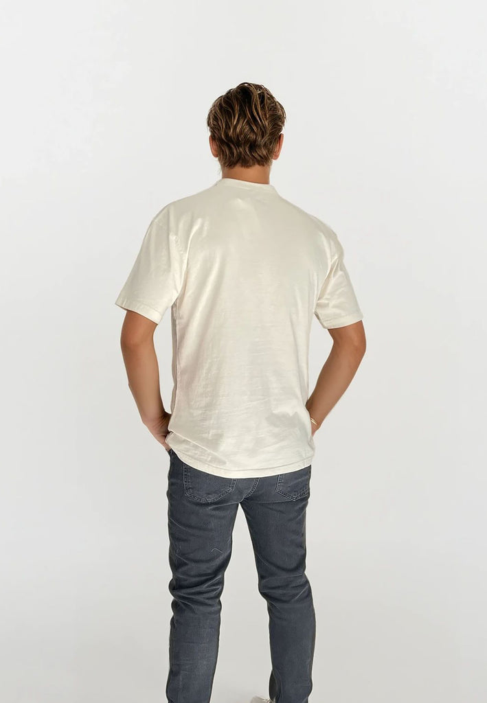 AQO (A QUESTION OF) by LEGENDS Ozzy Tee Acid Wash Tee Off White