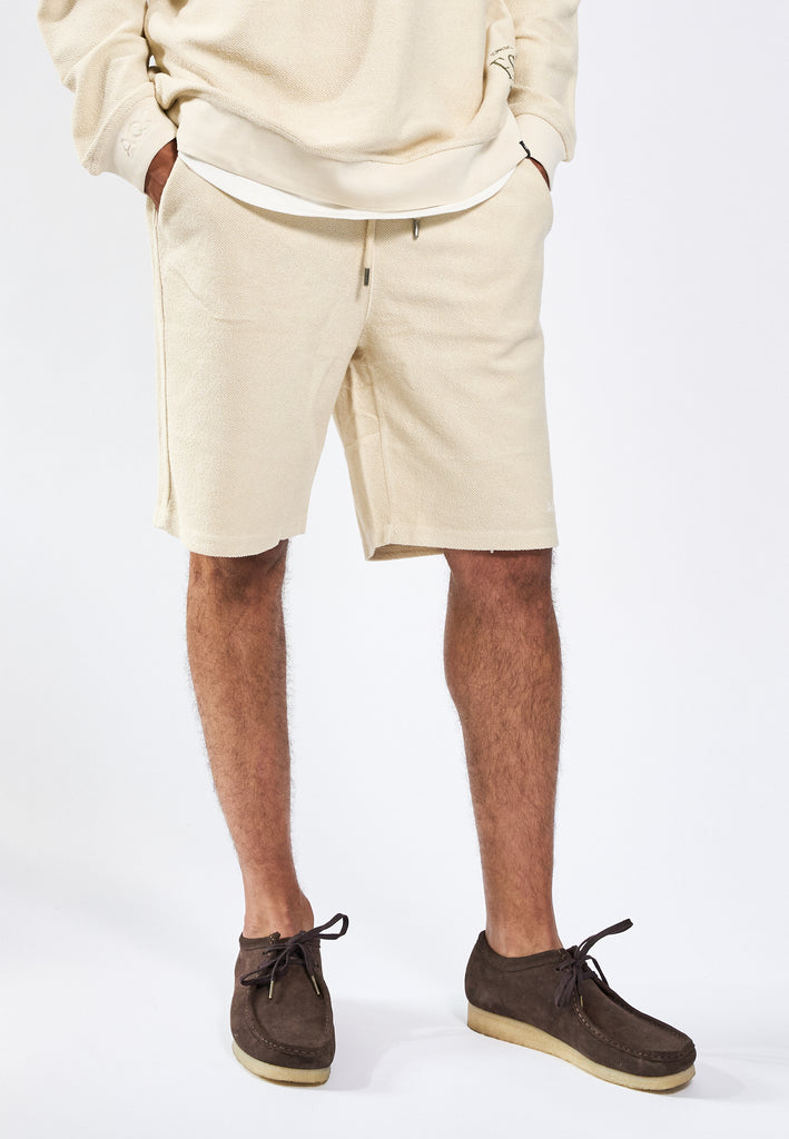 AQO (A QUESTION OF) Shorts Terry Cloth Shorts Angora