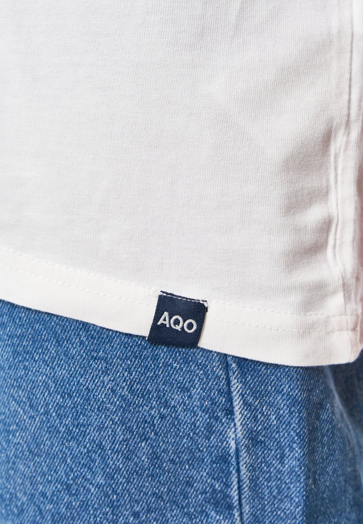 AQO (A QUESTION OF) Tee Carfish Tee Off White