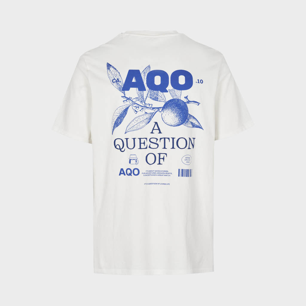 AQO (A QUESTION OF) by LEGENDS Tee Grafic Tee Off White